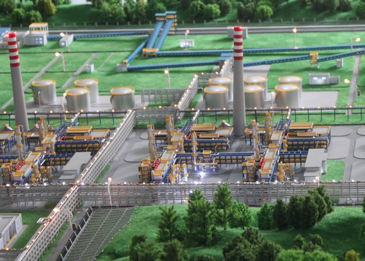 仙游县石化区模型