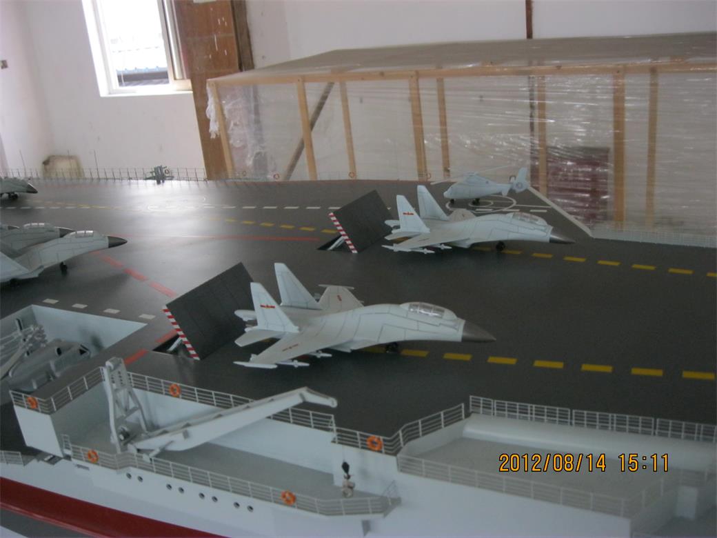 仙游县辽宁舰模型